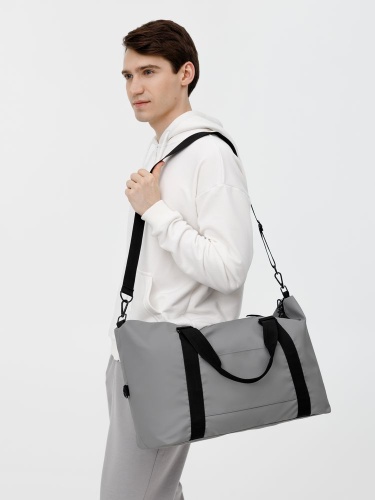 Сумка дорожная Altro, серая фото 5 Сумка дорожная Altro, серая фото 5