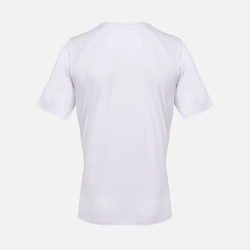 Футболка спортивная унисекс Storm, белая фото 3