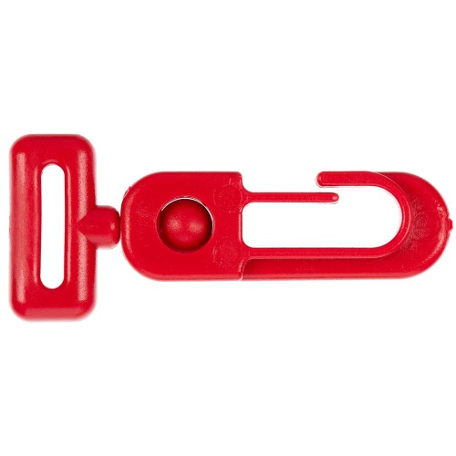Застежка-карабин Сarabine, S, красный фото 2 Застежка-карабин Сarabine, S, красный фото 2