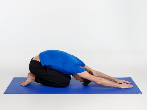 Коврик для фитнеса Flatland, синий фото 3 Коврик для фитнеса Flatland, синий фото 3