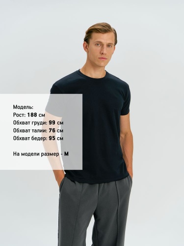 Футболка унисекс Regent 150, темный хаки фото 3 Футболка унисекс Regent 150, темный хаки фото 3