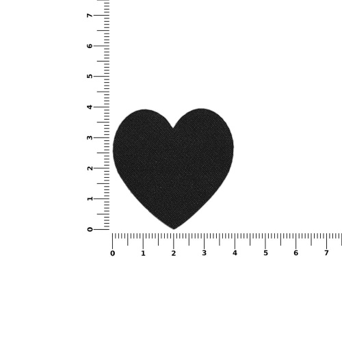 Наклейка тканевая Lunga Сor, M, черная фото 2 Наклейка тканевая Lunga Сor, M, черная фото 2