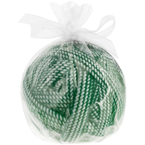 Свеча Kniteam, клубок, зеленый фото 2 Свеча Kniteam, клубок, зеленый фото 2