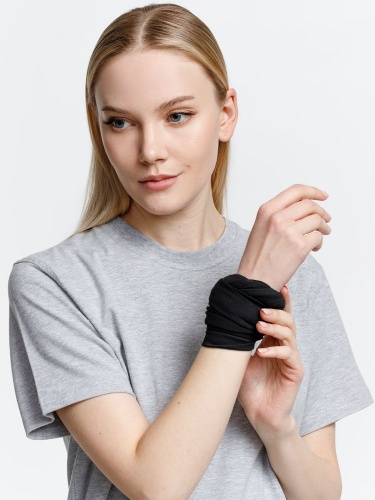 Многофункциональная бандана Dekko, черная фото 5