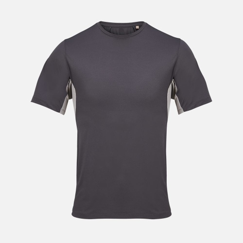 Футболка спортивная унисекс Storm, серая Футболка спортивная унисекс Storm, серая