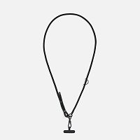 Шнурок для телефона OmniHold, черный