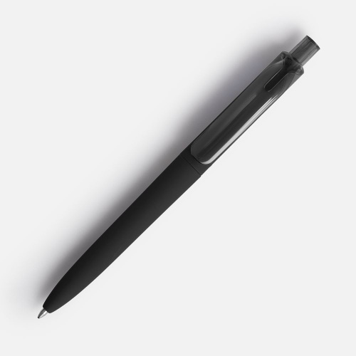 Ручка шариковая Prodir DS8 PRR-Т Soft Touch, черная фото 3