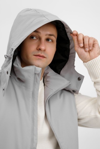 Жилет унисекс Sfera, светло-серый фото 6 Жилет унисекс Sfera, светло-серый фото 6