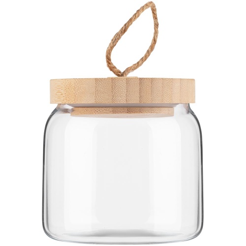Банка с бамбуковой крышкой Woody S Банка с бамбуковой крышкой Woody S
