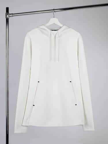 Худи унисекс Begi, молочно-белое Худи унисекс Begi, молочно-белое