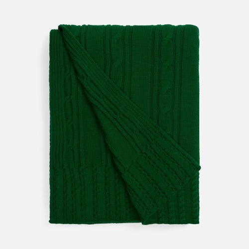 Плед Remitti, глубокий зеленый Плед Remitti, глубокий зеленый