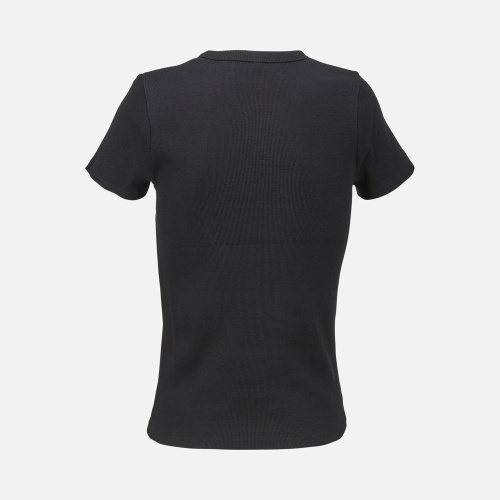 Футболка женская Sara, черная фото 3