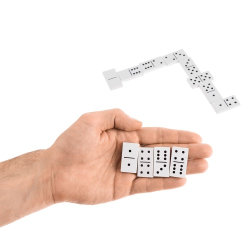 Домино Tickler, белое фото 2