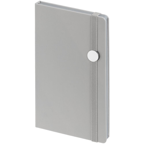 Блокнот Shall Round, серый Блокнот Shall Round, серый