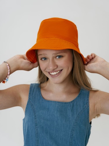 Панама детская Challenge Kids, оранжевая фото 2