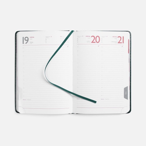 Ежедневник Faro, датированный, темно-зеленый фото 5