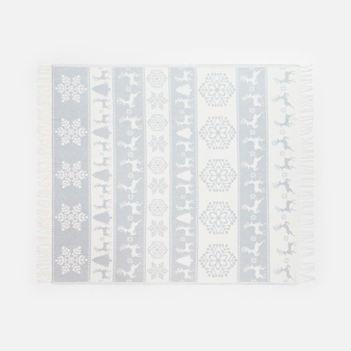 Плед «Скандинавия», серый фото 2 Плед «Скандинавия», серый фото 2