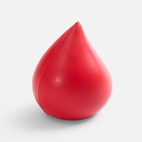 Антистресс «Капля», красный фото 2