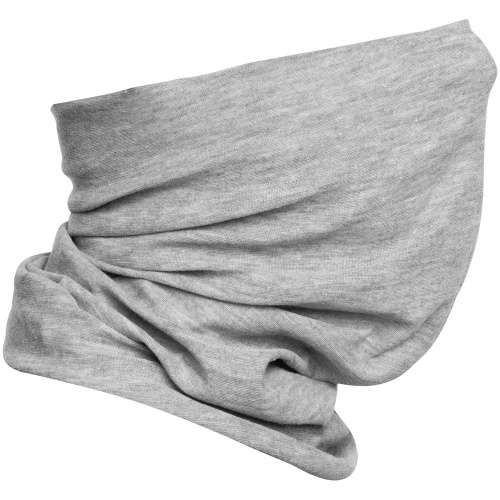 Многофункциональная бандана Dekko, серый меланж фото 2 Многофункциональная бандана Dekko, серый меланж фото 2