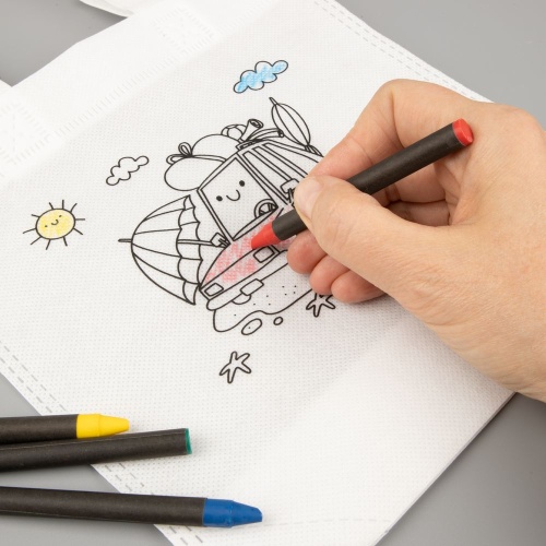 Сумка для раскрашивания Create, белая фото 3