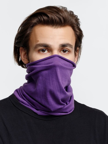 Многофункциональная бандана Dekko, фиолетовая фото 3 Многофункциональная бандана Dekko, фиолетовая фото 3