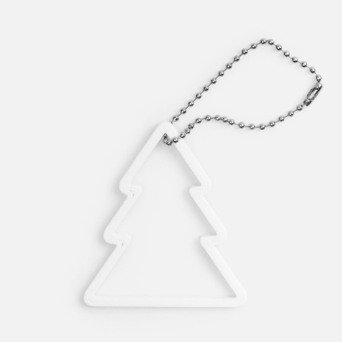 Подвеска «Елочка», 3D-печать, белая фото 5