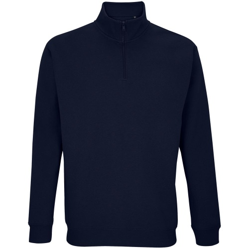 Толстовка унисекс Conrad, темно-синяя фото 2