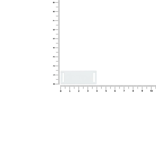 Лейбл ПВХ Kova, белый фото 3