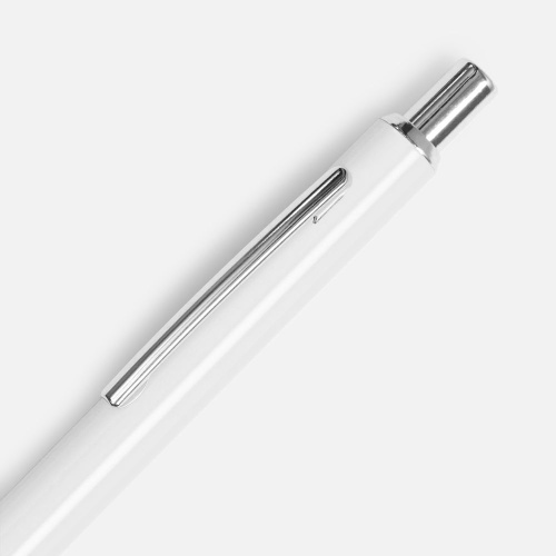 Ручка шариковая Mastermind, белая фото 2 Ручка шариковая Mastermind, белая фото 2