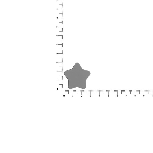 Джибитс из ПВХ «Звезда», серый фото 4