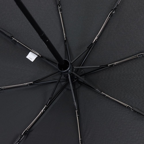 Зонт складной Brellix, черный фото 4