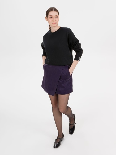 Лонгслив унисекс Siluetti Fuori, черный фото 2