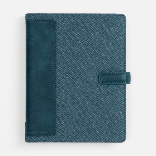Ежедневник-органайзер Twill, недатированный, синий