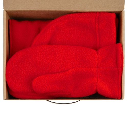 Набор Fleecy, красный фото 2 Набор Fleecy, красный фото 2