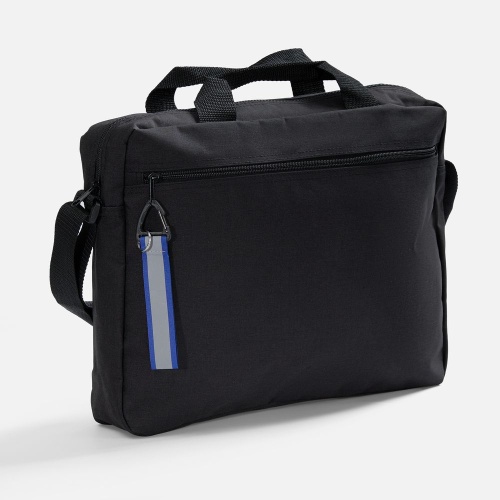 Светоотражающий брелок Flashline, серый с синим фото 6