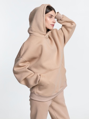 Худи Kulonga Oversize, бежевое фото 9
