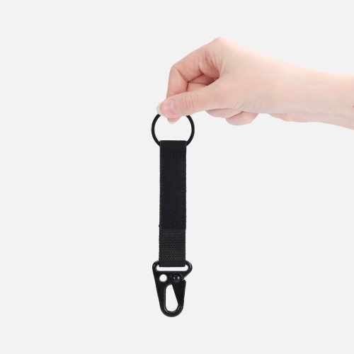 Брелок с карабином Manlig, черный фото 2