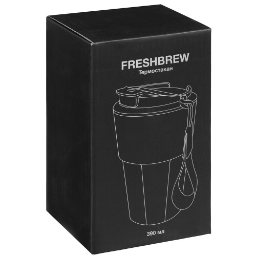 Термостакан Freshbrew, белый фото 5