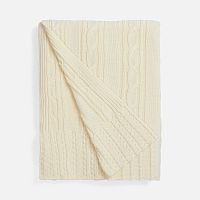 Плед Remitti, белый (молочный)