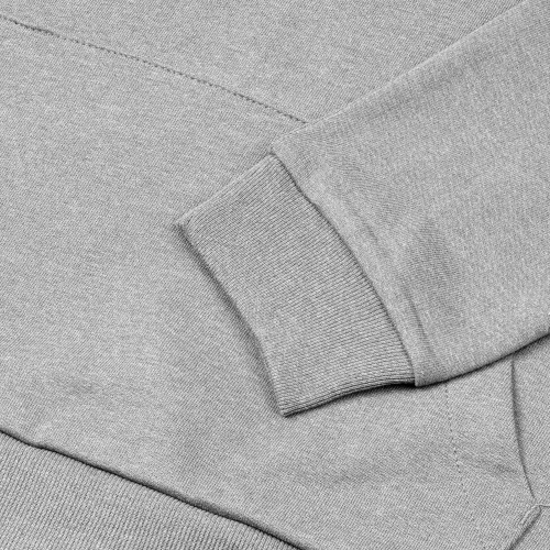 Толстовка с капюшоном унисекс Hoodie, серый меланж фото 5