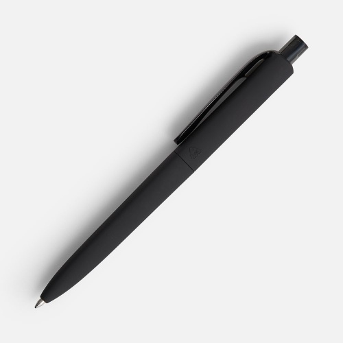 Ручка шариковая Prodir DS8 PRR-Т Soft Touch, черная фото 4