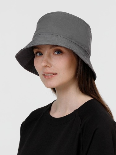 Панама Challenge, темно-серая (серо-стальная) фото 3