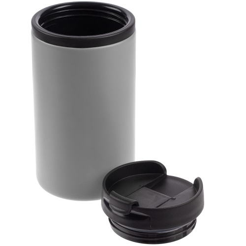 Термостакан Canella, серый матовый фото 6 Термостакан Canella, серый матовый фото 6