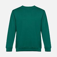 Свитшот унисекс Delta, темно-зеленый