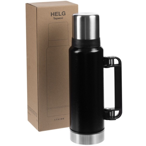 Термос Helg, черный фото 3 Термос Helg, черный фото 3
