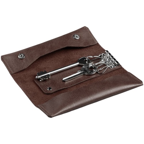 Ключница Apache, темно-коричневая фото 6 Ключница Apache, темно-коричневая фото 6