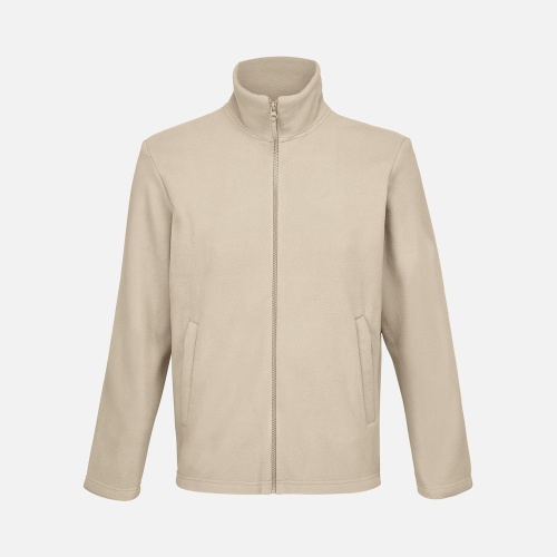 Куртка флисовая унисекс Nitro, серо-бежевая