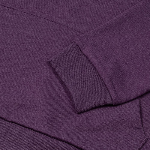 Толстовка с капюшоном унисекс Hoodie, фиолетовый меланж фото 5