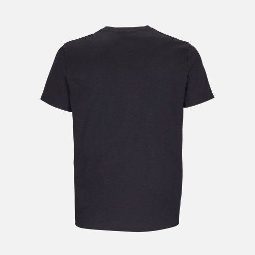 Футболка унисекс Lyam, черная фото 3