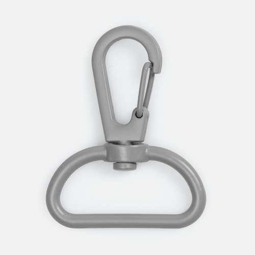 Застежка-карабин Snap Hook, L, серая